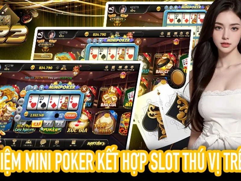 Bàn chơi Blackjack trực tiếp với người chia bài và các lá bài