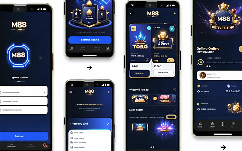 Các bước cài đặt ứng dụng M88 trên điện thoại