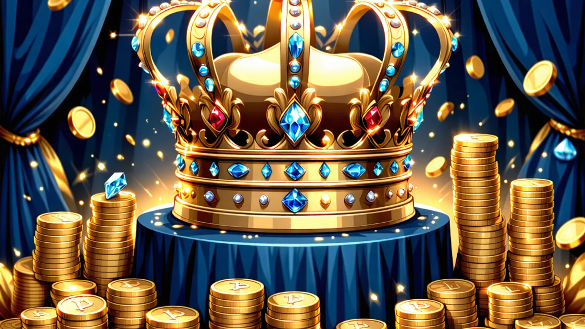 Hình ảnh mô tả lợi ích hoàn trả VIP M88 với biểu tượng vương miện và tiền thưởng